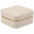 Tweed Jewellery Box Mini - sand thumbnail