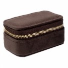 Fløyel smykkeskrin micro - chocolate brown thumbnail