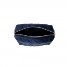 Quiltet toalettmape small - navy blue thumbnail