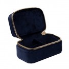 Fløyel smykkesrin micro - navy blue thumbnail