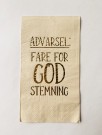 Serviett - fare for god stemning thumbnail