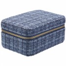 Tweed smykkeskrin - grisalle blue thumbnail