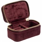Fløyel smykkskrin micro - maroon  thumbnail