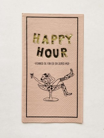 Serviett - happy hour