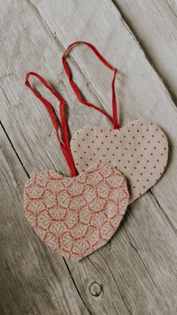 Maileg heart ornament mønster